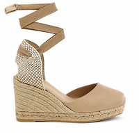 YASMIN Beige Leather