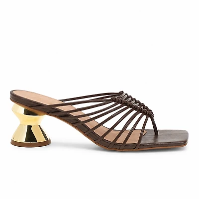 CORALIE brown leather