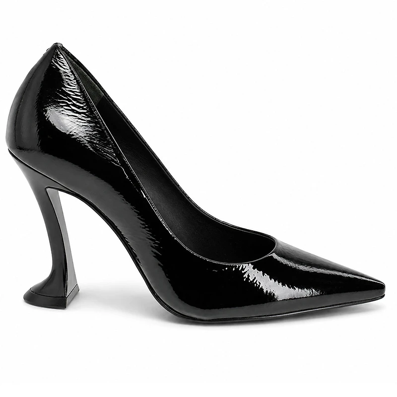 AVELIS BLACK PATENT LEATHER