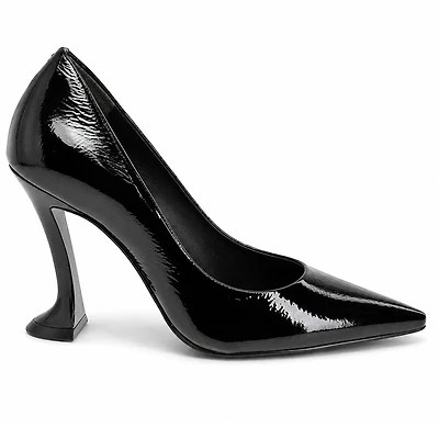 AVELIS BLACK PATENT LEATHER