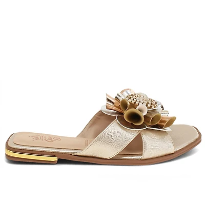 ZAREN CHAMPAGNE LEATHER