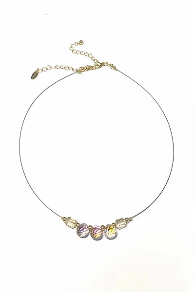 FLOATING NECKLACE EN CRISTAL FACETADO - SWAROVSKI