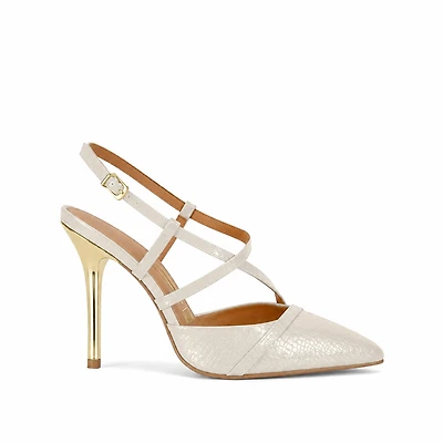SAFIRIEL White Leather