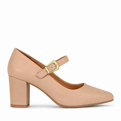 MAELIS BeigeFFaux Leather