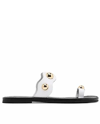 YARINA WHITE LEATHER
