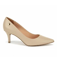 CHENOA Beige Faux Leather