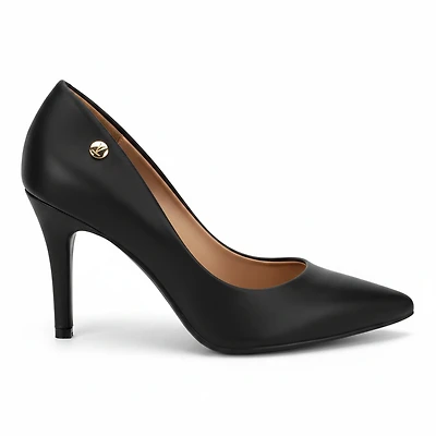 ARIANA Black Faux Leather