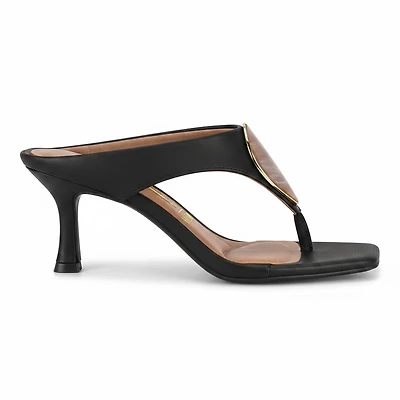 EIRA Black Faux Leather