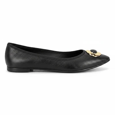MARIVIN Black Faux Leather