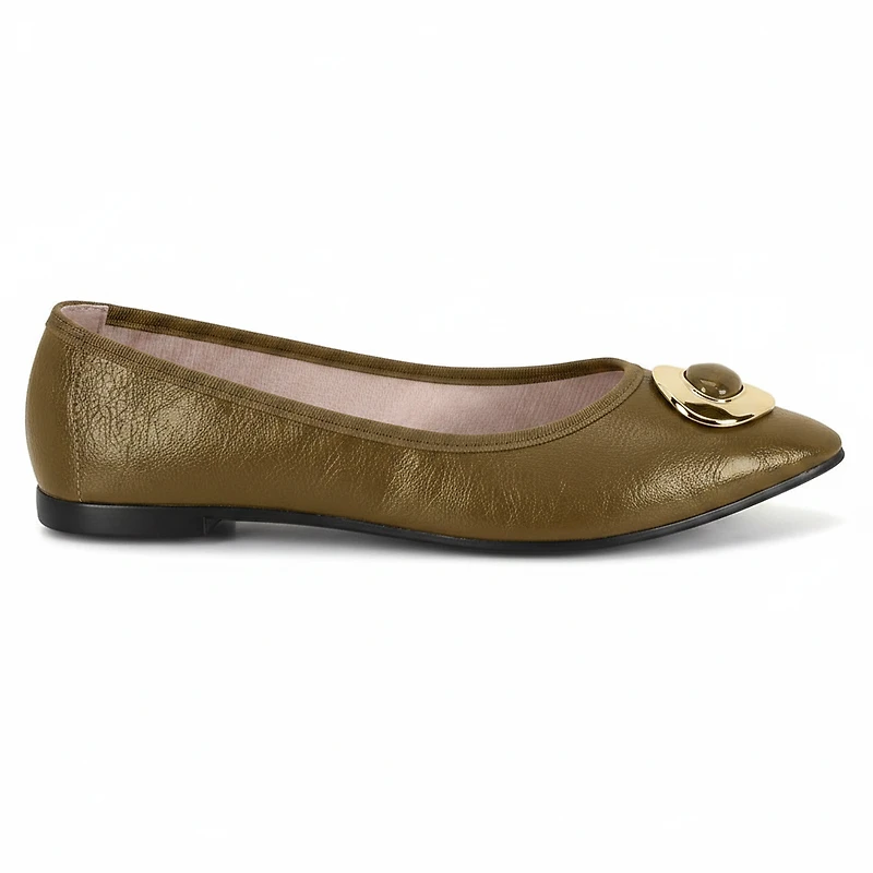 MARIVIN Olive Faux Leather