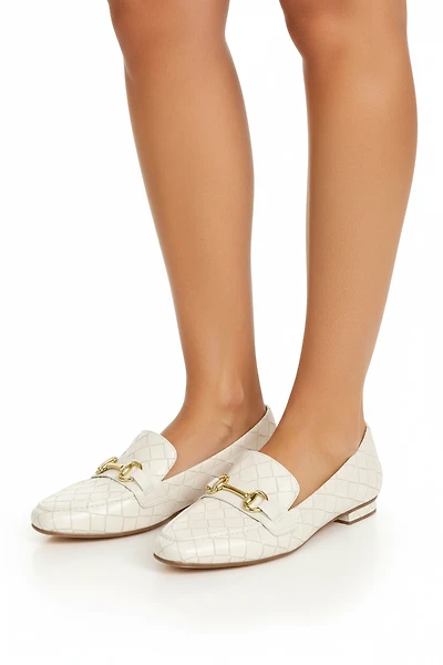 MARGOT Off White Leather