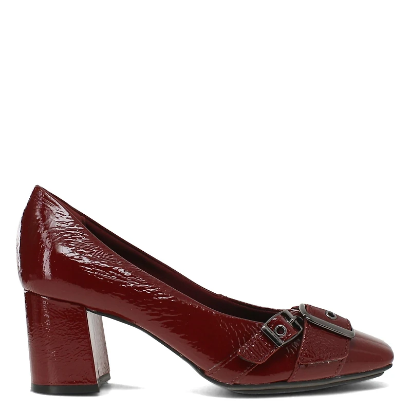 BEATRIZ Burgundy Leather