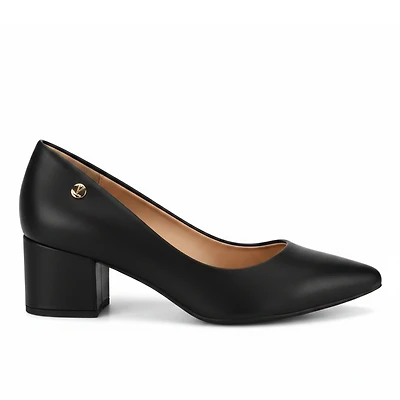 BRAY Black Faux Leather
