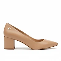 BRAY Beige Faux Leather
