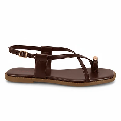 GAIA Chocolate Faux Leather
