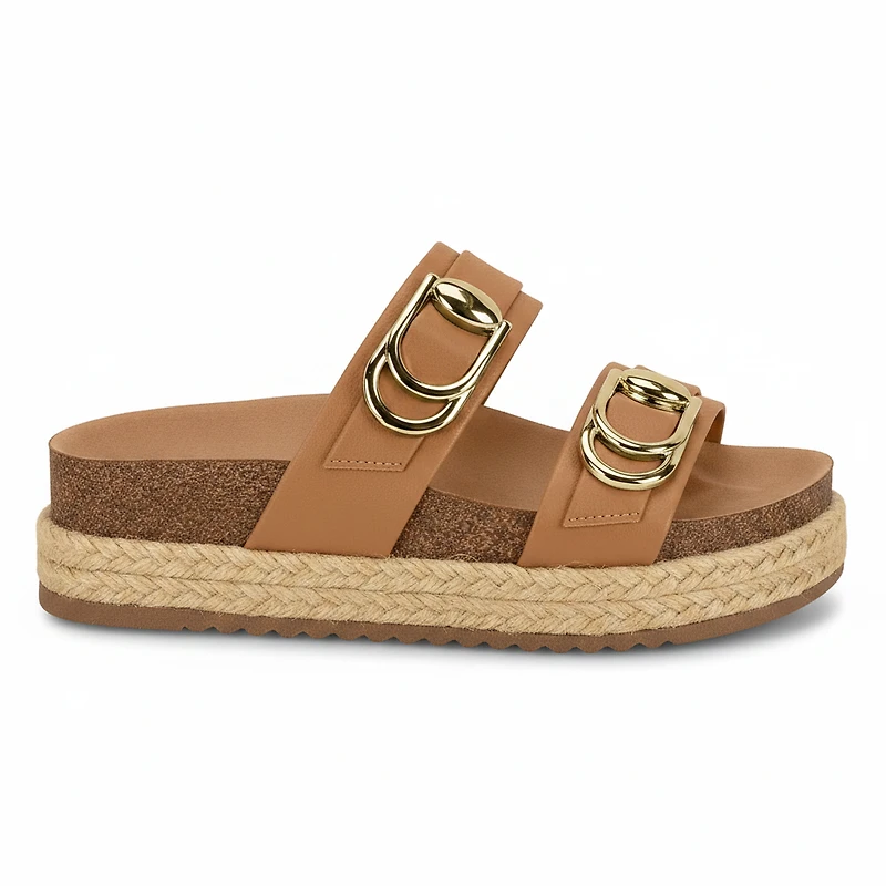 EDLYN Camel Faux Leather