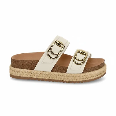 EDLYN White Faux Leather