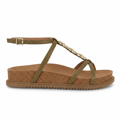 ALENA Olive Faux Leather
