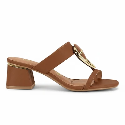 JUNIPER Mocca Faux Leather