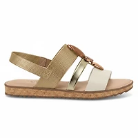 TESSA Gold  Faux Leather