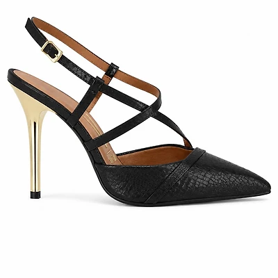 SAFIRIEL Black Leather
