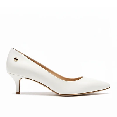 CHENOA White Faux Leather