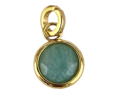 GREEN AMAZONITE CHARM