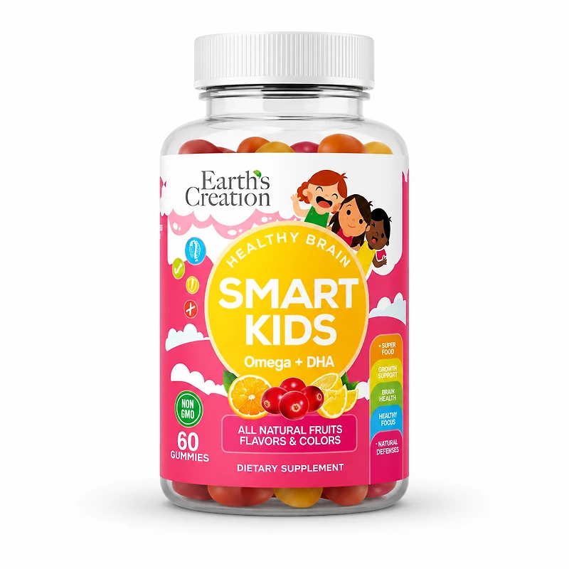 Earth's Creation Smart Kids Omega + DHA