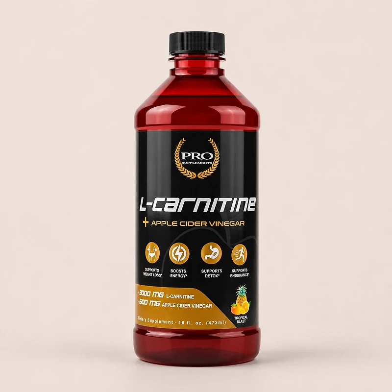 ProSupplements L-Carnitina con Vinagre de Manzana