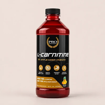 ProSupplements L-Carnitina con Vinagre de Manzana