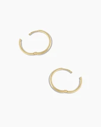 14k Gold Classic Huggies