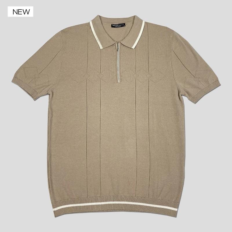 Mizumi Knit Polo Sweater(8430)