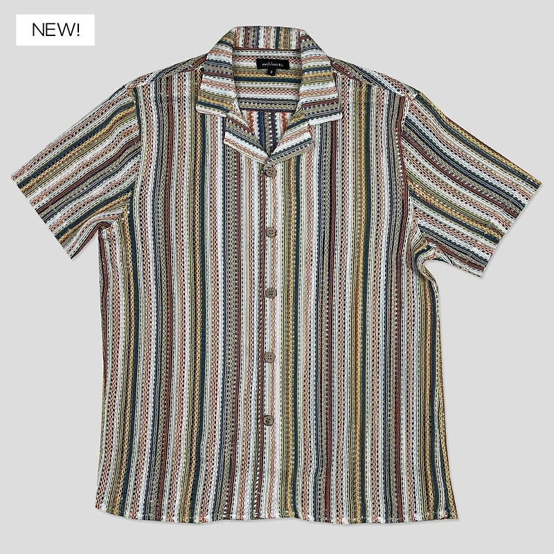 Addict Desert Trail Striped Shirt (APAJ-21)
