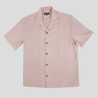 Addict Geometric Textured Shirt