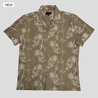 Rebel Jack Camisa  Floral Tan