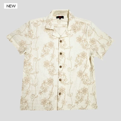 Rebel Jack Camisa  Floral White