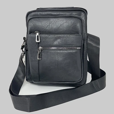 Men's Leather Crossbody Bag
