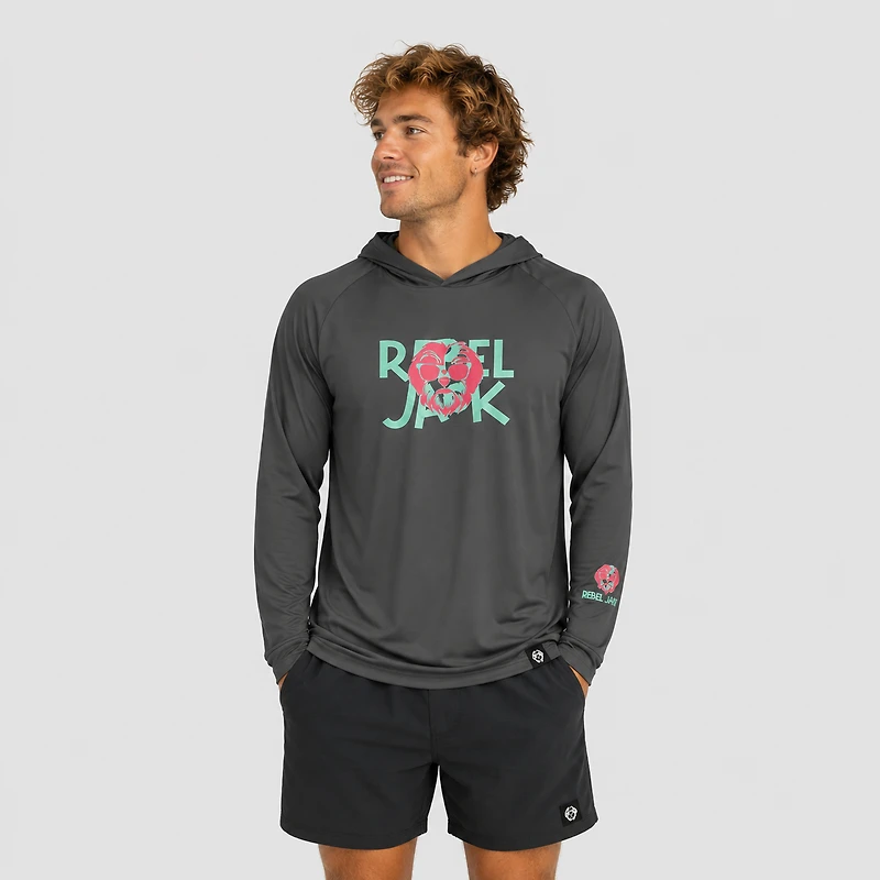 Rebel Jack Rash Gard W/Hoodie (Disponibles Plus Size)
