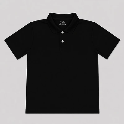 Quality Club – Polo Escolar de Microfibra para Niños y Niñas