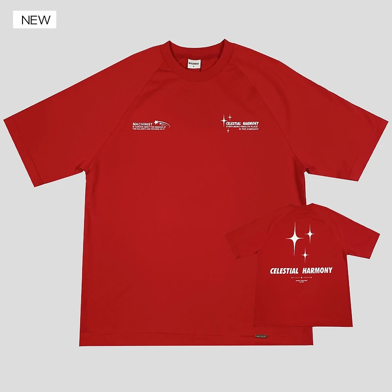 Machinist Oversized Slogan printed (DNT2209)