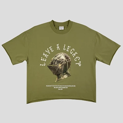 Machinist Helmet & Technical Crop T-Shirt