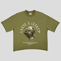 Machinist Helmet & Technical Crop T-Shirt