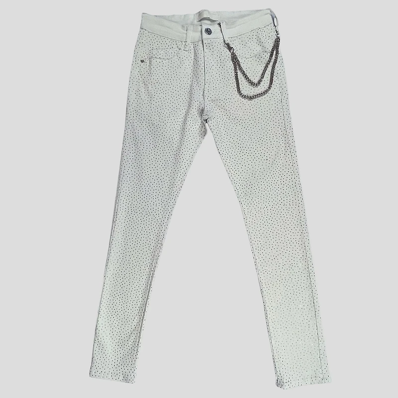 KDNK Rhinestone Skinny Jeans