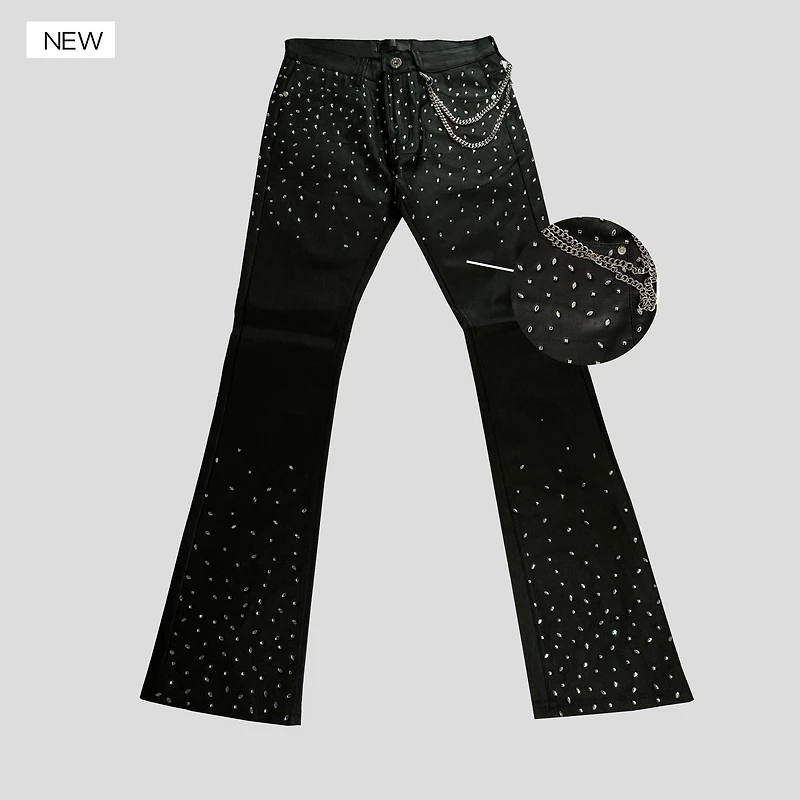 KDNK Rhinestone Jeans (KNB3463)