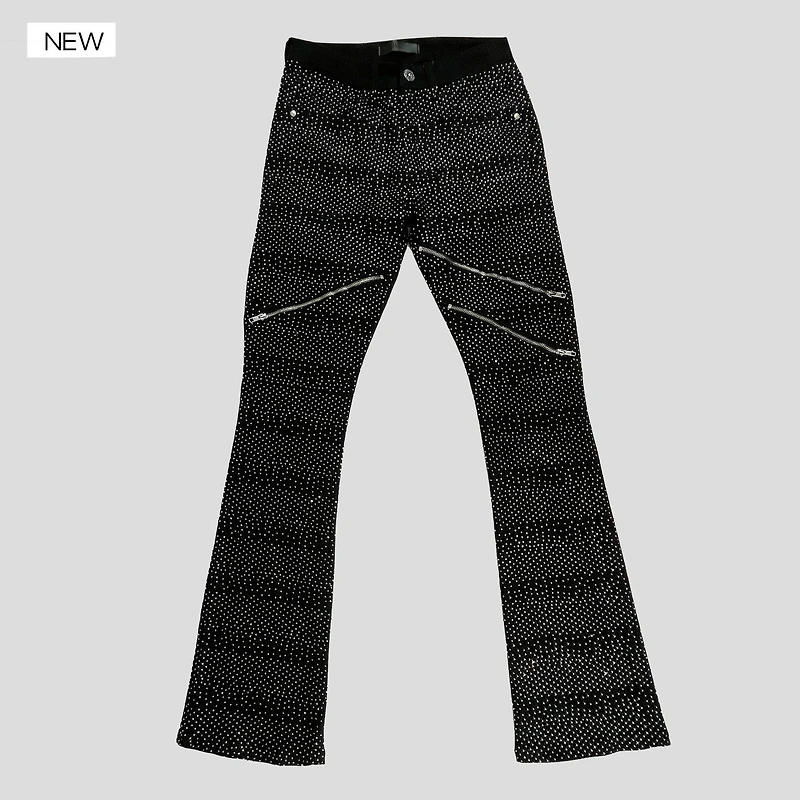 KDNK Rhinestones Skinny/Flare (acampanado) Jeans