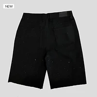 KDNK Shorts Mahon Rhinestones Negros