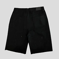 KDNK Shorts Mahon Rhinestones Negros