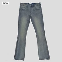 KDNK Rhinestone Skinny/Flare/Acampanado) Jeans