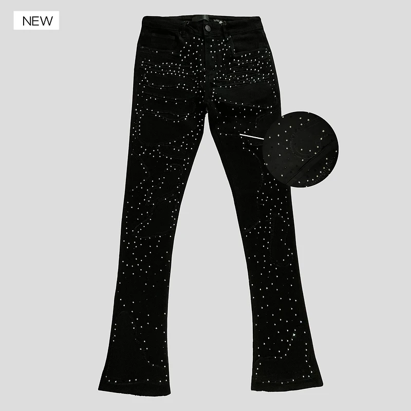 Waimea Rhinestones Jeans (M8526D)