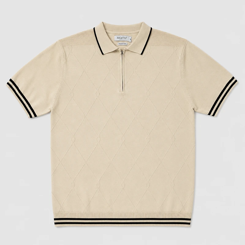 MOJITO Collection – Premium Knit Polo Sweater